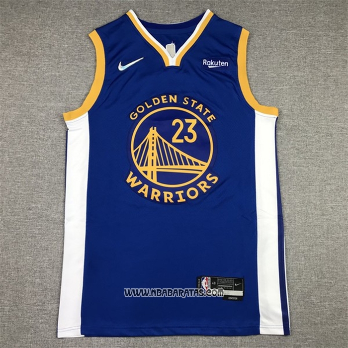 Camiseta Golden State Warriors Draymond Green #23 Icon Azul